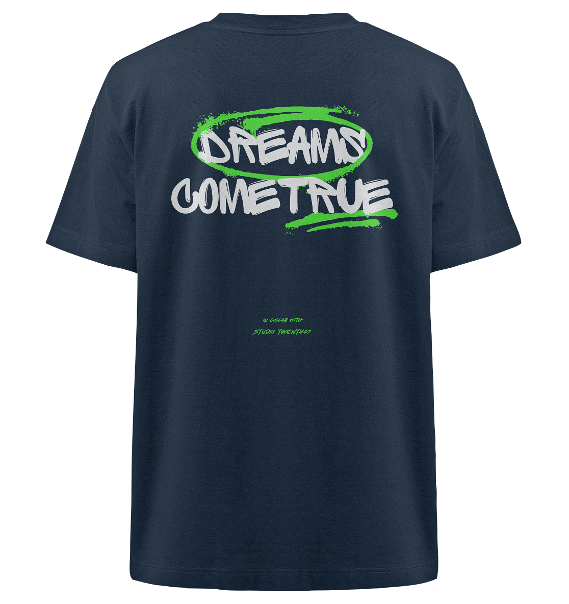 Heavy Oversized Organic T-Shirt | collab mit "Studio Twenty47" | DREAMS
