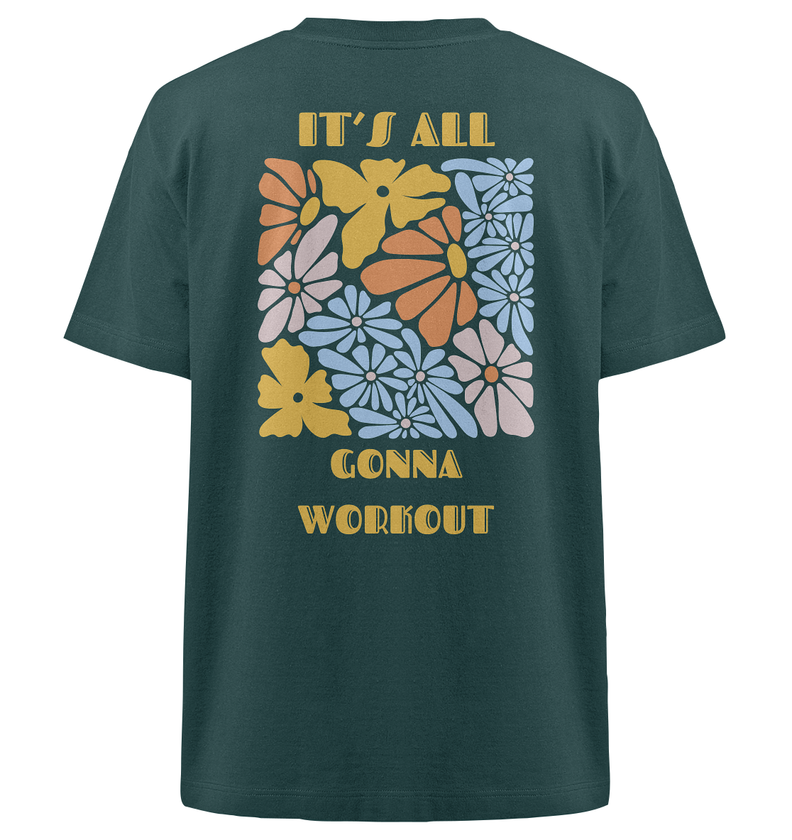 Heavy Oversized Organic T-Shirt | Limited Spring Collection | GONNA WORKOUT