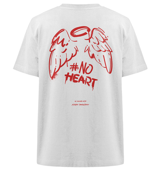 Heavy Oversized Organic T-Shirt | collab mit "Studio Twenty47" | NO HEART