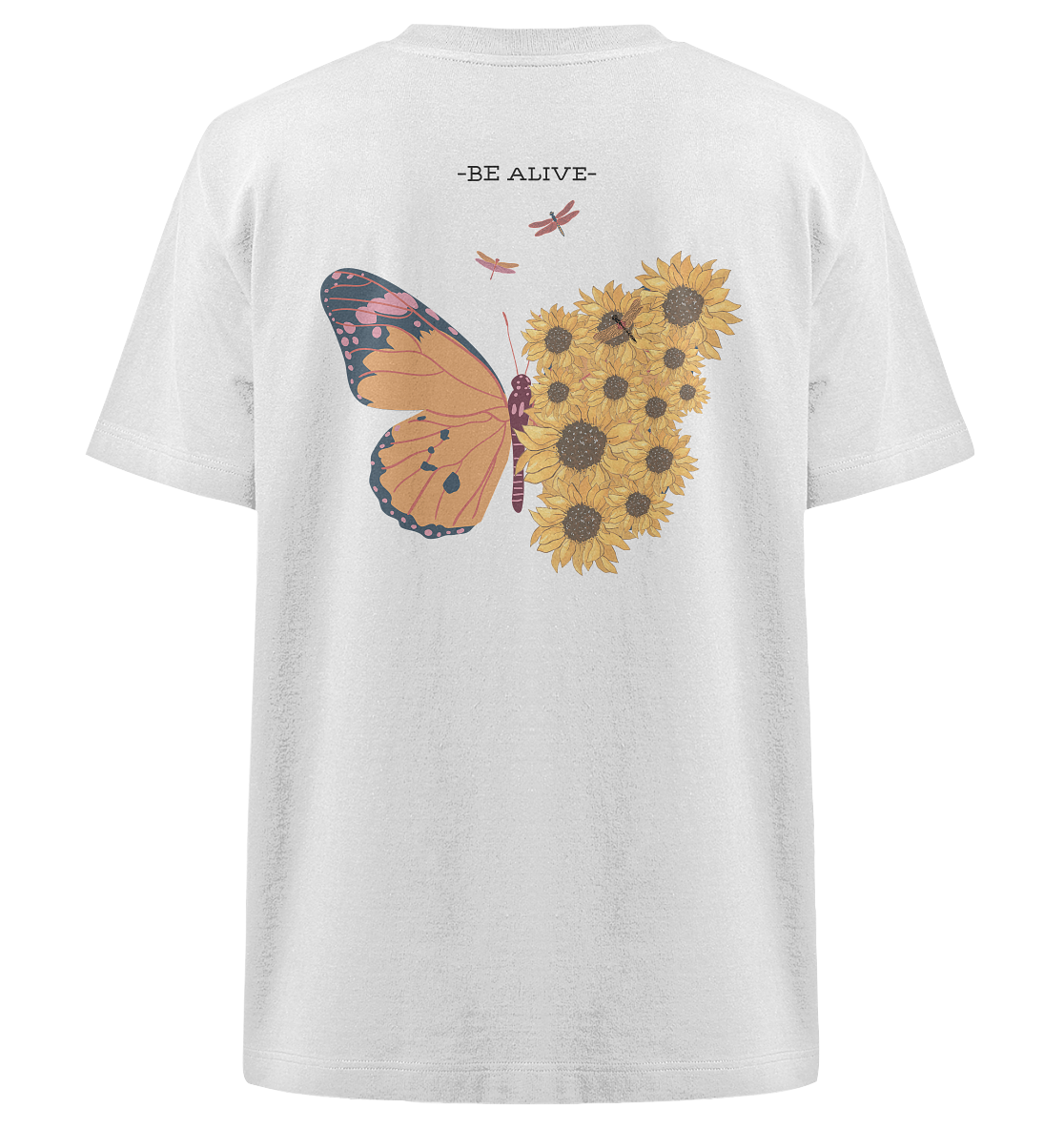 Heavy Oversized Organic T-Shirt | Limited Spring Collection | BE ALIVE