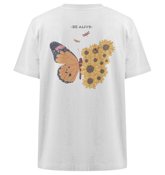 Heavy Oversized Organic T-Shirt | Limited Spring Collection | BE ALIVE