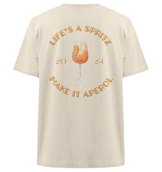 Sunday Morning Aperol Club | Heavy Oversized T-Shirt