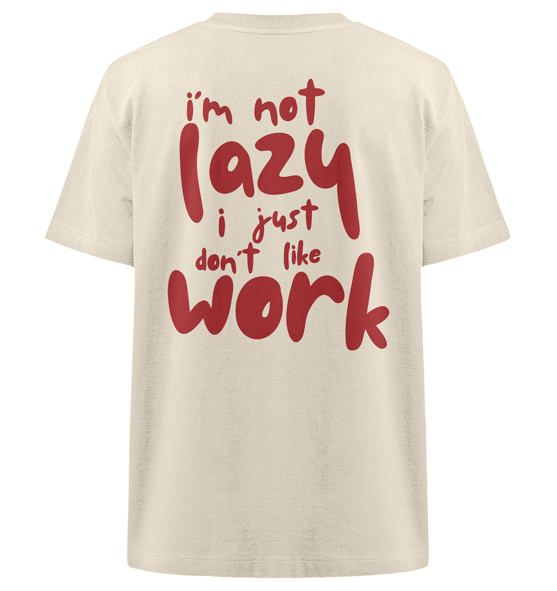 Heavy Oversized Organic T-Shirt | LZY.