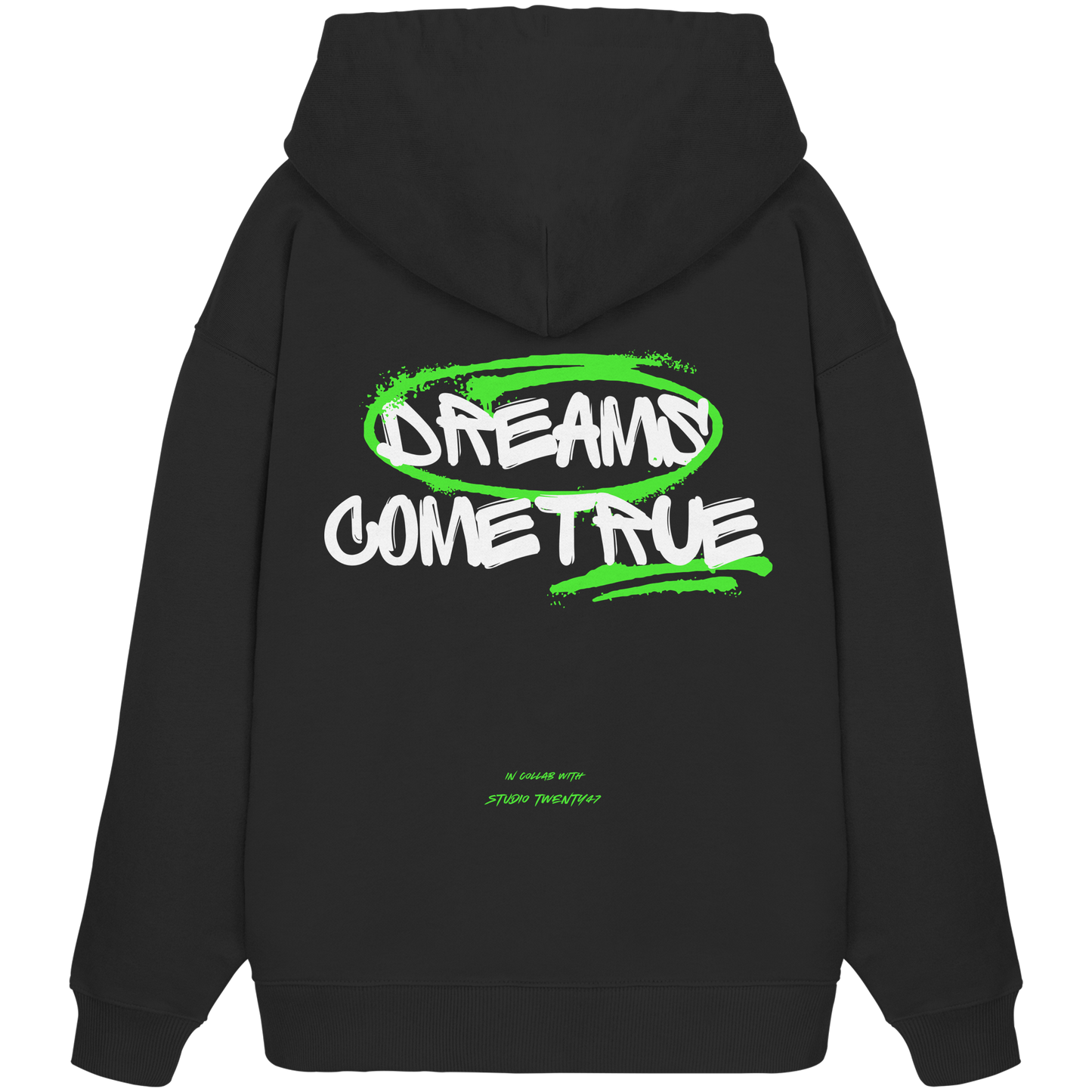 Heavy Oversized Organic Hoodie | collab mit "Studio Twenty47" | DREAMS