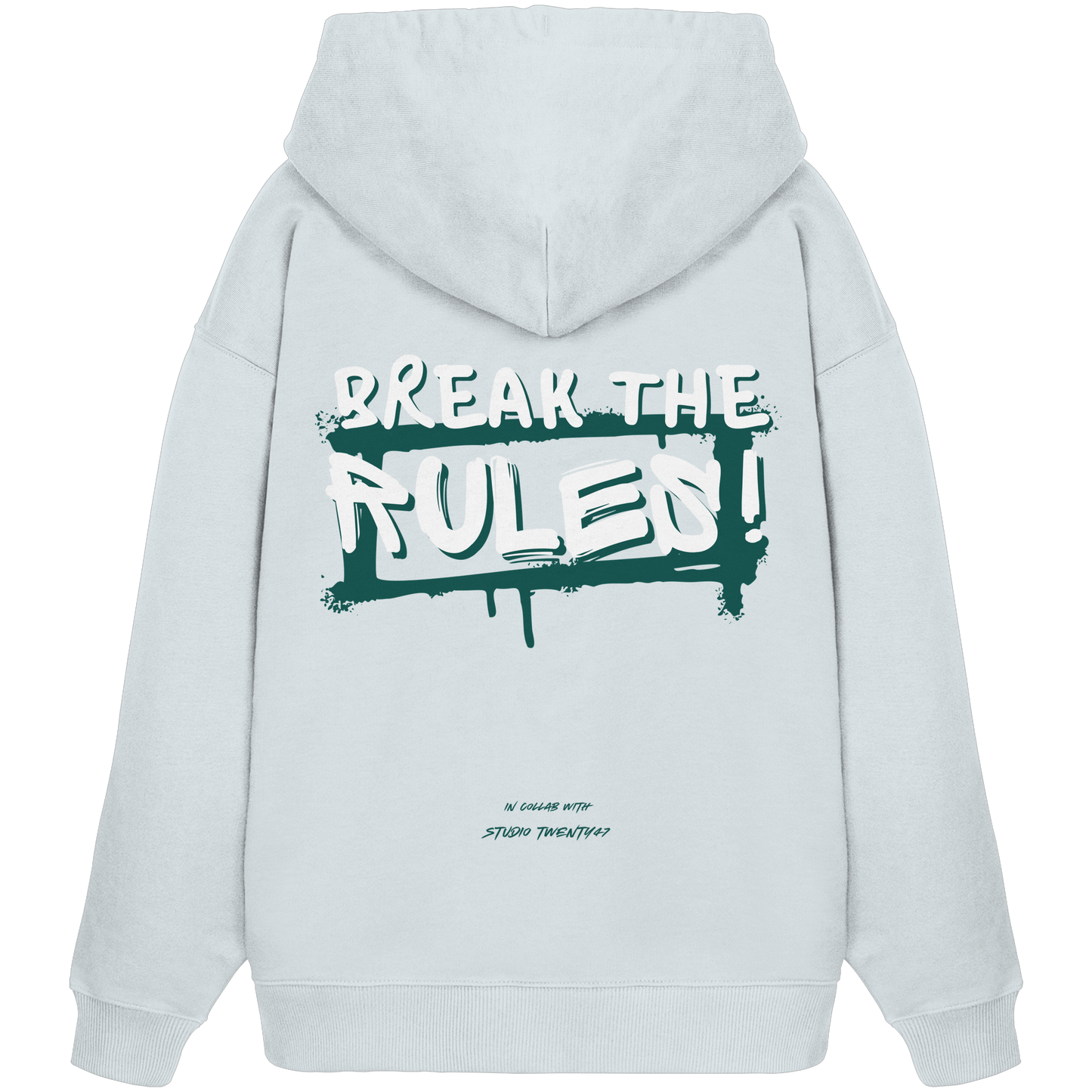 Heavy Oversized Organic Hoodie | collab mit "Studio Twenty47" | RULES