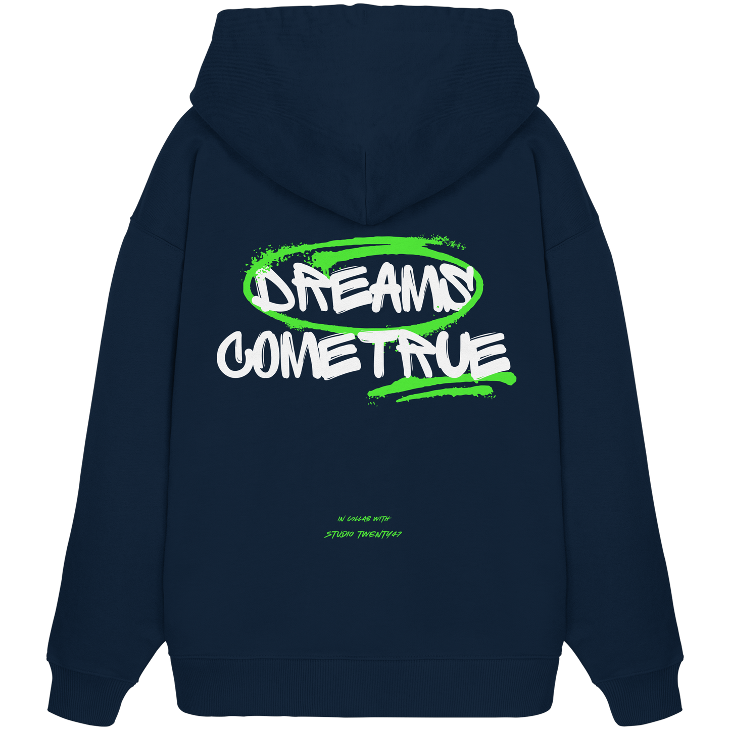 Heavy Oversized Organic Hoodie | collab mit "Studio Twenty47" | DREAMS