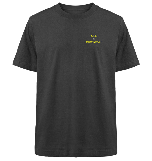 Heavy Oversized Organic T-Shirt | collab mit "Studio Twenty47" | WHAT!?