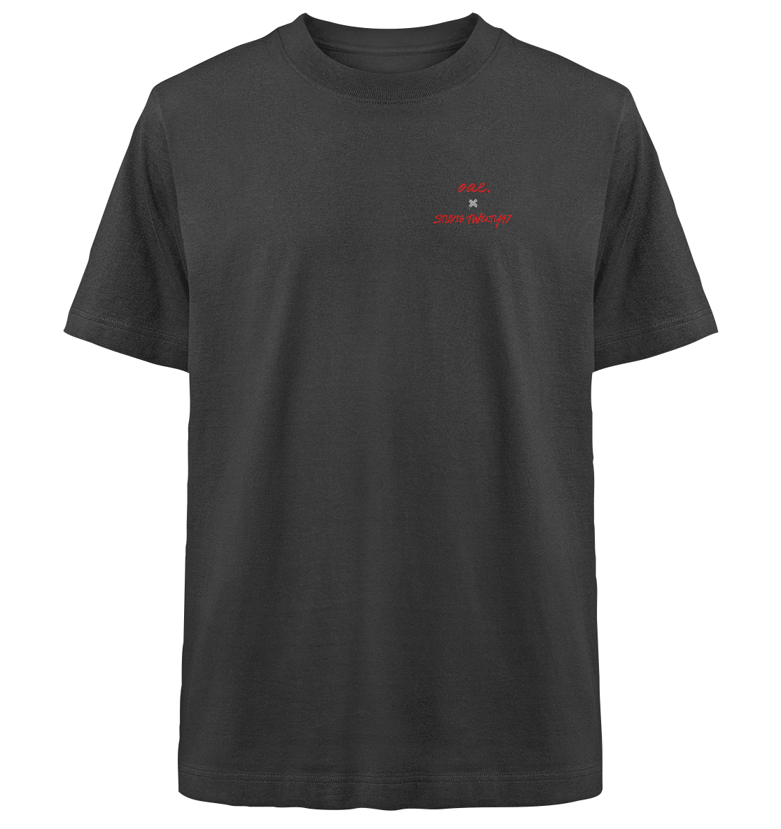 Heavy Oversized Organic T-Shirt | collab mit "Studio Twenty47" | NO HEART