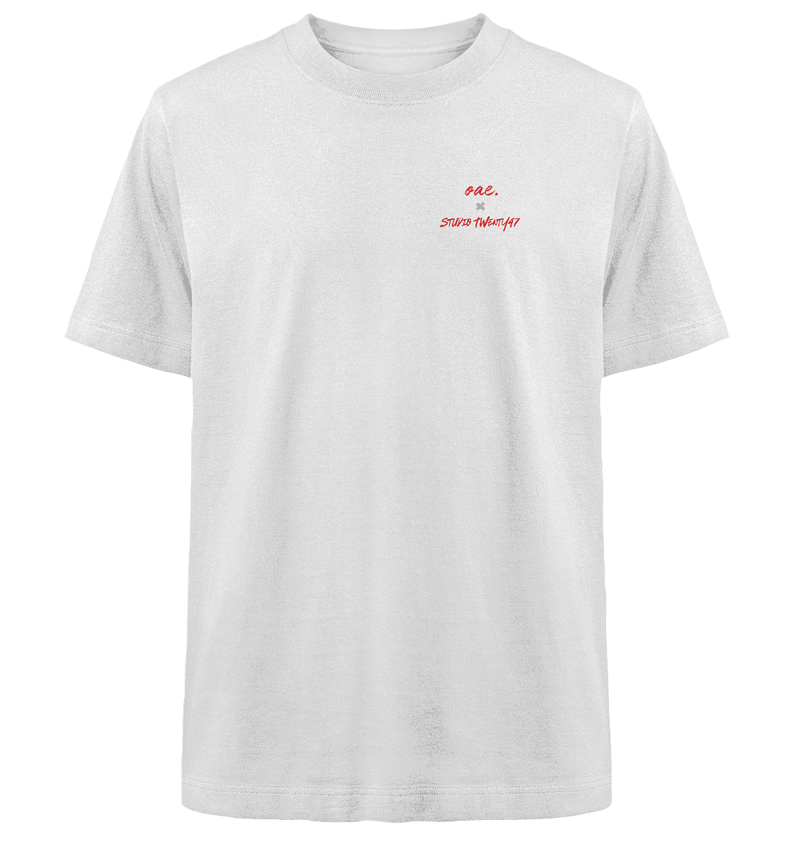 Heavy Oversized Organic T-Shirt | collab mit "Studio Twenty47" | NO HEART