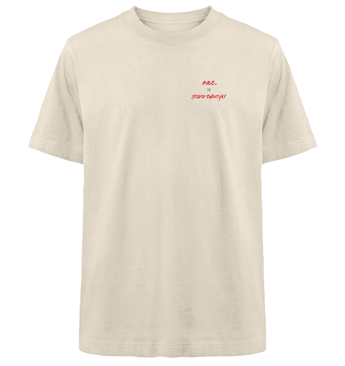 Heavy Oversized Organic T-Shirt | collab mit "Studio Twenty47" | NO HEART
