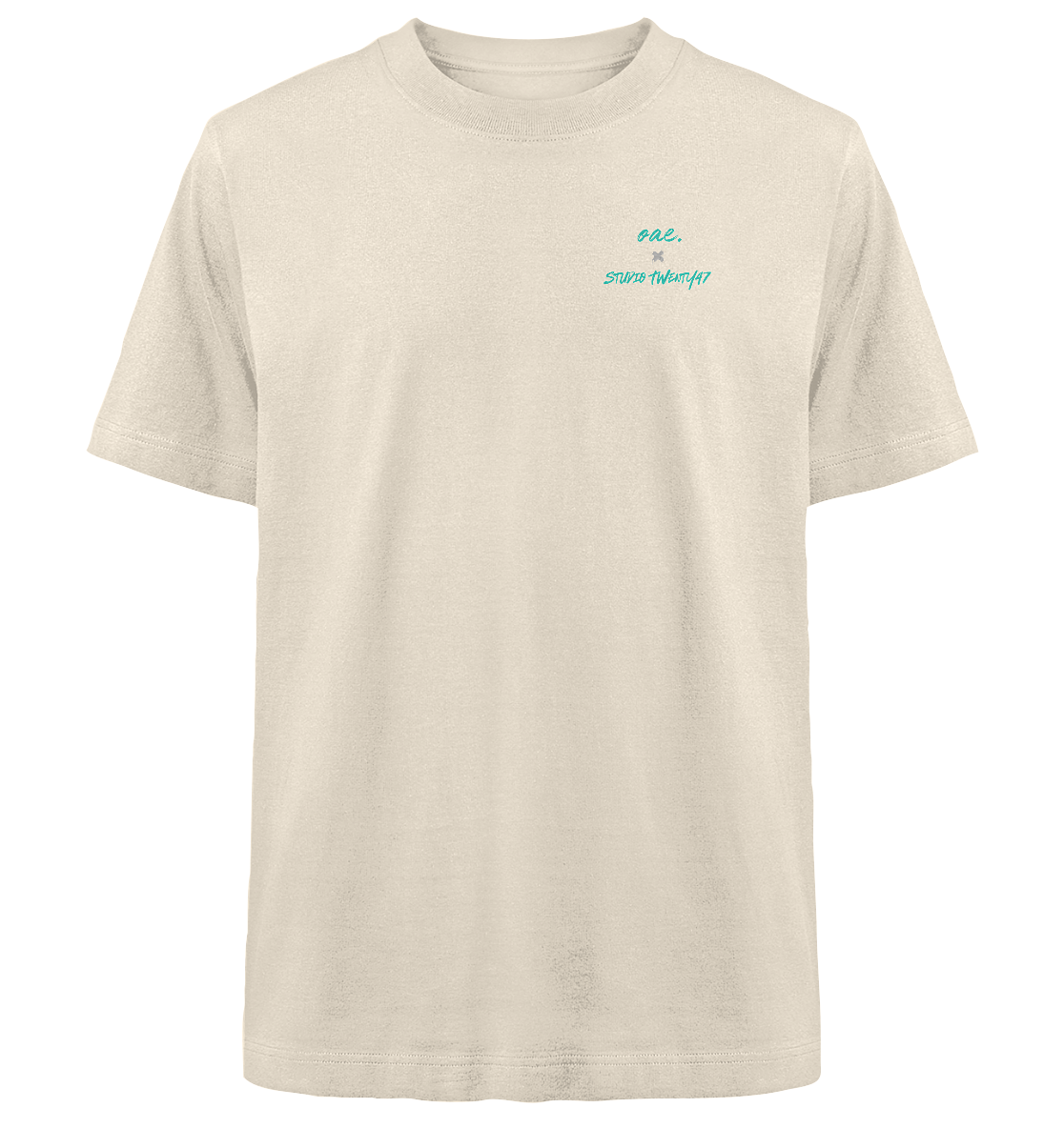 Heavy Oversized Organic T-Shirt | collab mit "Studio Twenty47" | FAKE