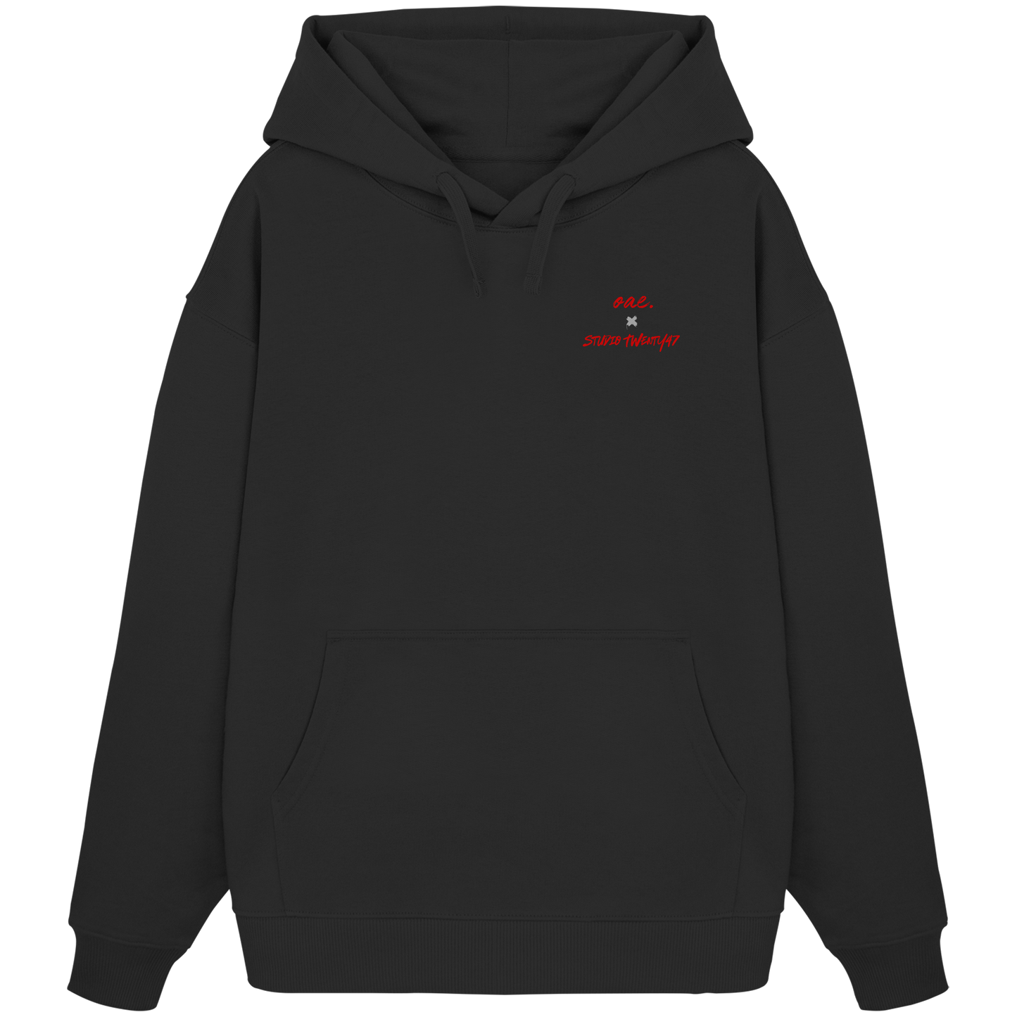 Heavy Oversized Organic Hoodie | collab mit "Studio Twenty47" | NO HEART