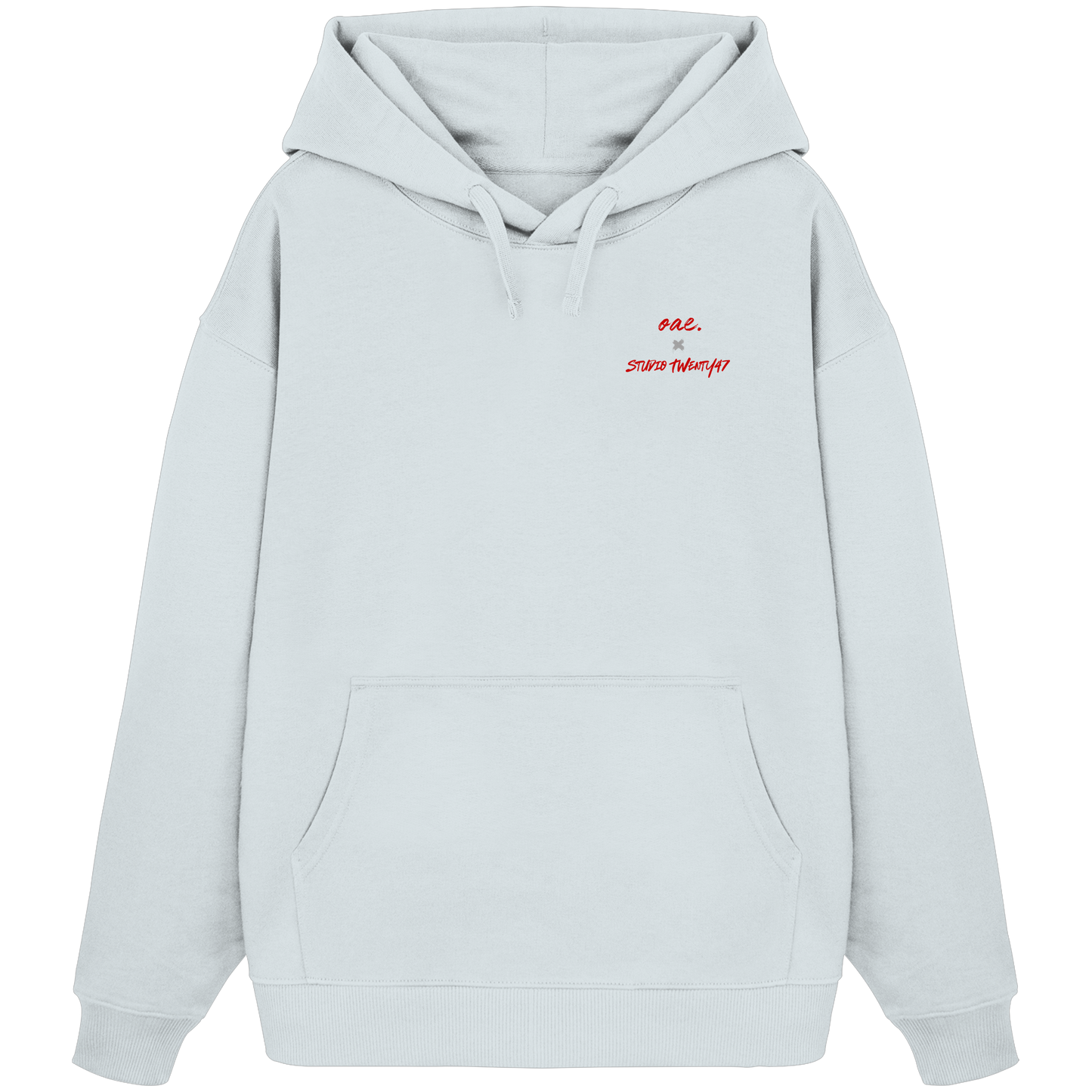 Heavy Oversized Organic Hoodie | collab mit "Studio Twenty47" | NO HEART