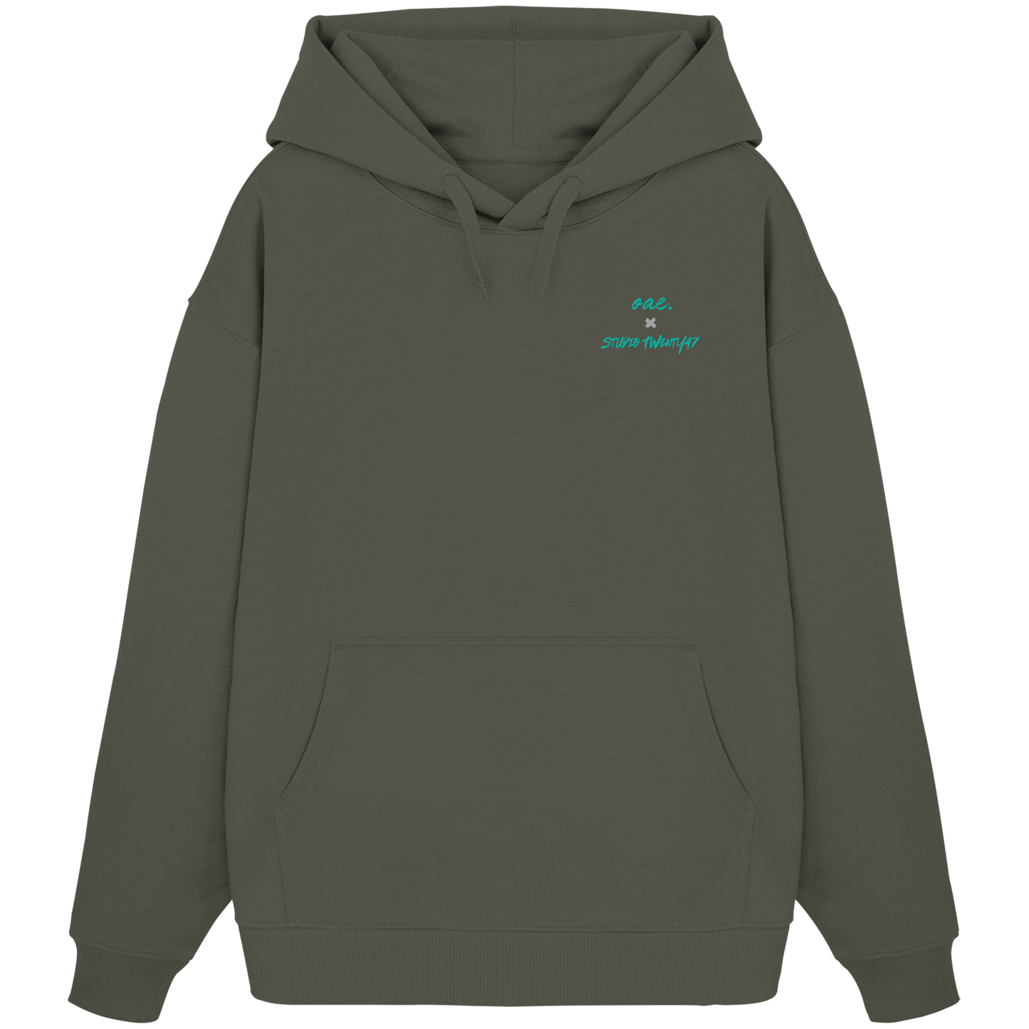 Heavy Oversized Organic Hoodie | collab mit "Studio Twenty47" | FAKE