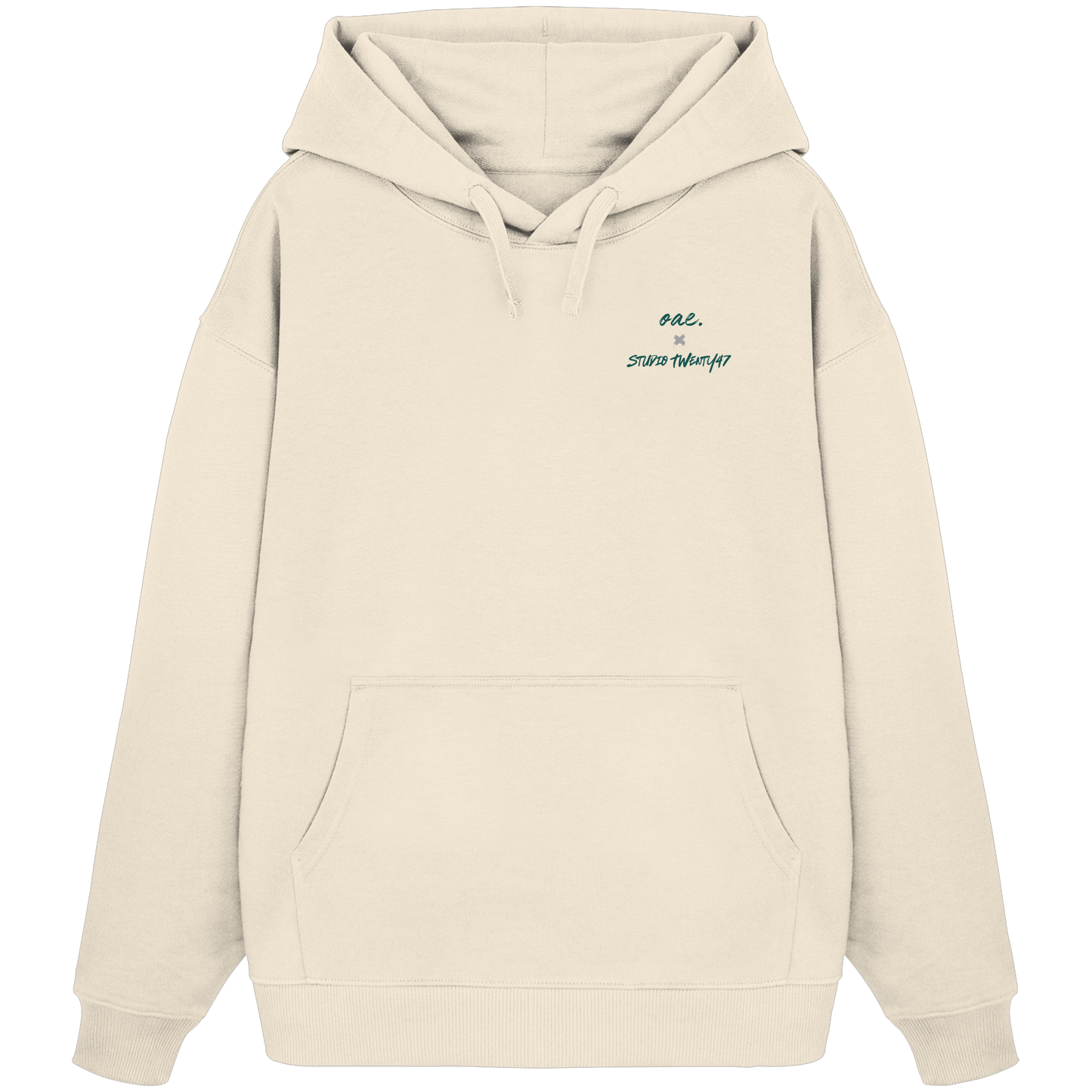 Heavy Oversized Organic Hoodie | collab mit "Studio Twenty47" | RULES
