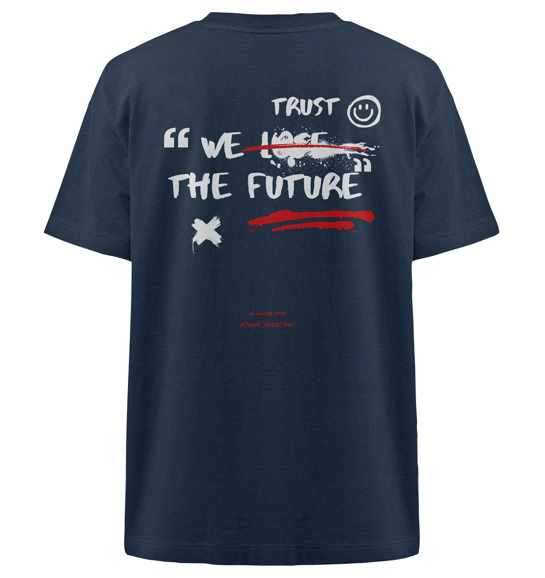 Heavy Oversized Organic T-Shirt | collab mit "Studio Twenty47" | FUTURE