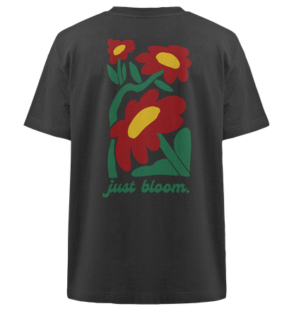 Heavy Oversized Organic T-Shirt | Limited Spring Collection | JUST BLOOM