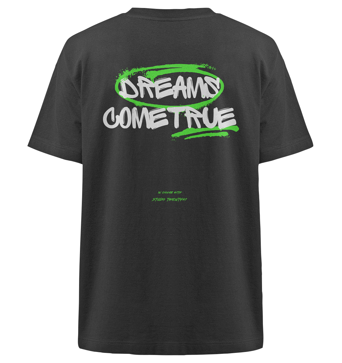 Heavy Oversized Organic T-Shirt | collab mit "Studio Twenty47" | DREAMS