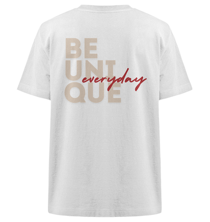 Heavy Oversized Organic T-Shirt | BE UNIQUE.