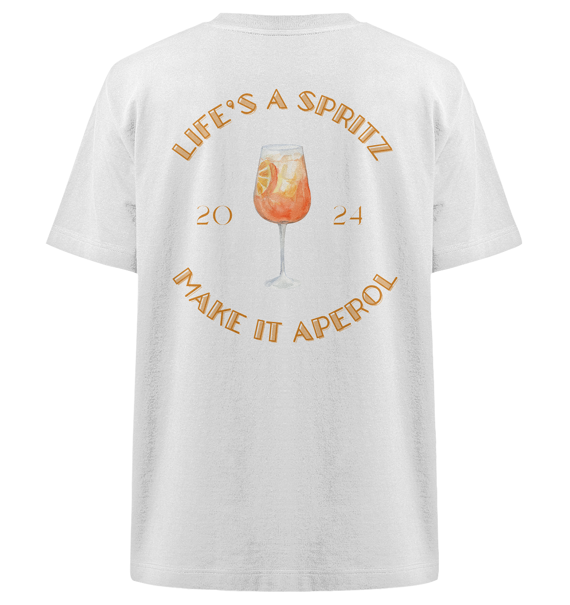 Sunday Morning Aperol Club | Heavy Oversized T-Shirt