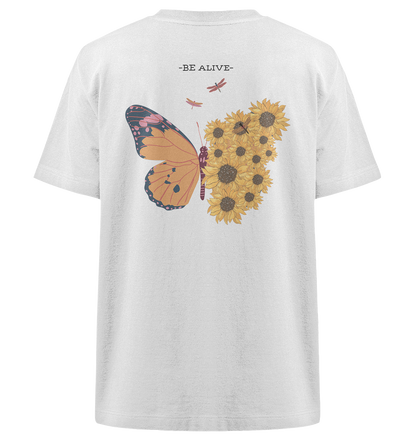 Heavy Oversized Organic T-Shirt | Limited Spring Collection | BE ALIVE