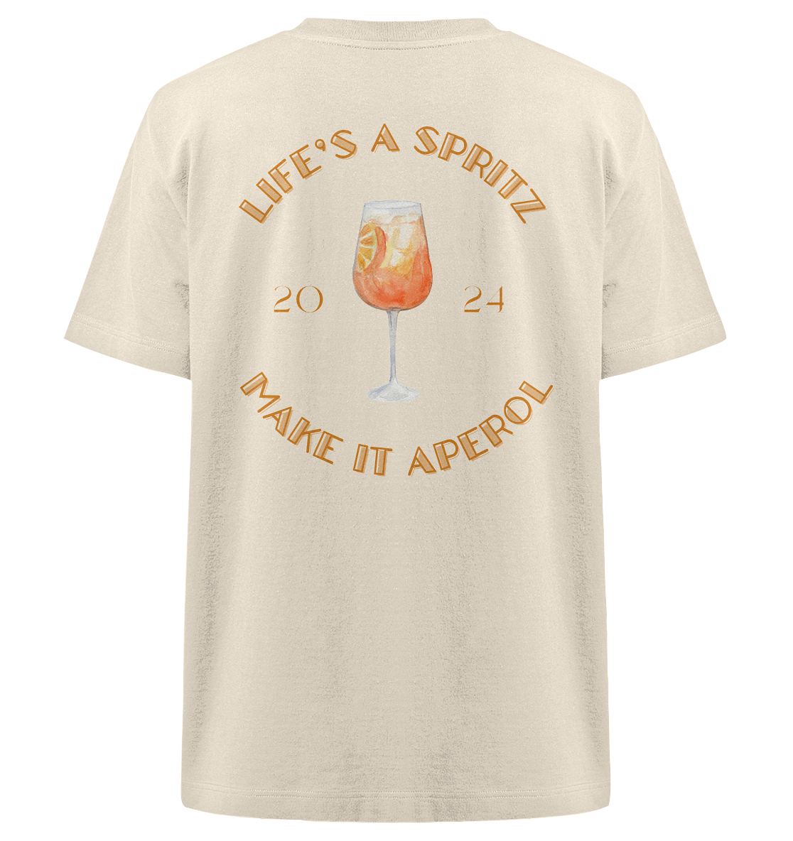 Sunday Morning Aperol Club | Heavy Oversized T-Shirt