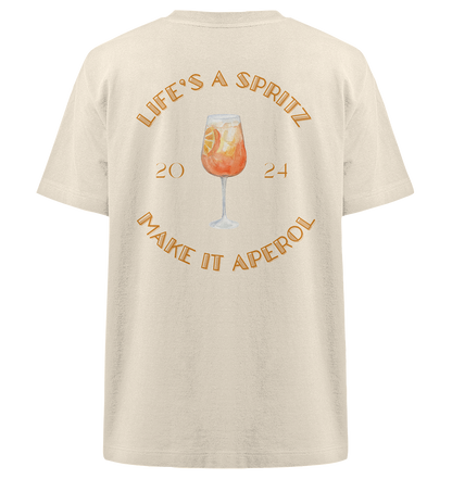 Sunday Morning Aperol Club | Heavy Oversized T-Shirt