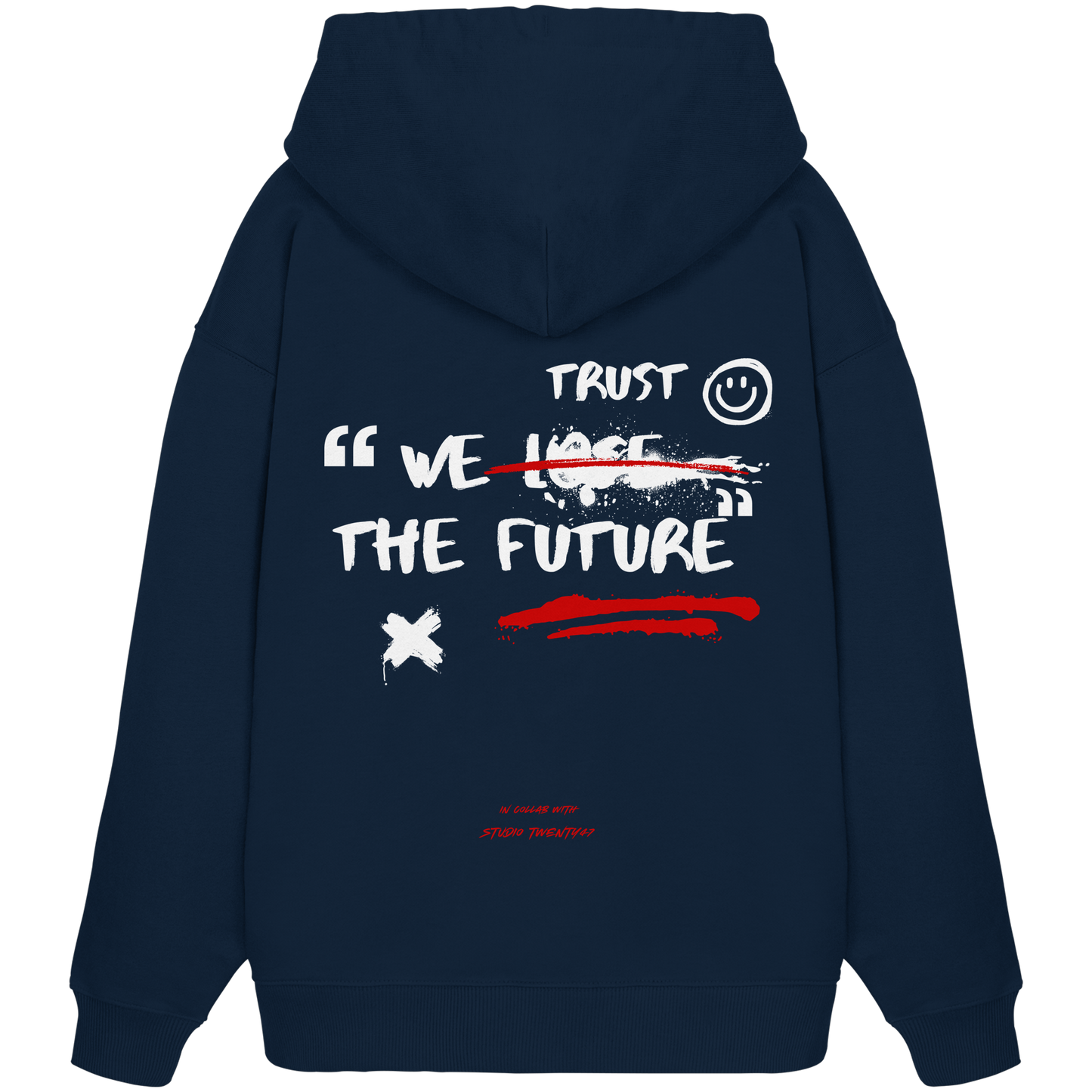 Heavy Oversized Organic Hoodie| collab mit "Studio Twenty47" | FUTURE