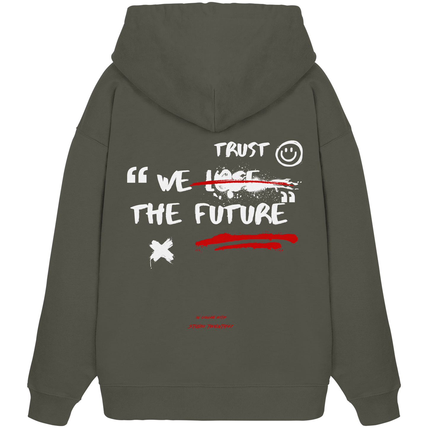 Heavy Oversized Organic Hoodie| collab mit "Studio Twenty47" | FUTURE