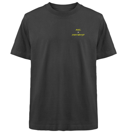 Heavy Oversized Organic T-Shirt | collab mit "Studio Twenty47" | WHAT!?