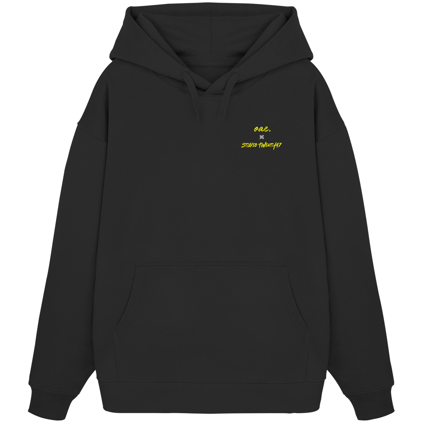Heavy Oversized Organic Hoodie | collab mit "Studio Twenty47" | WHAT!?
