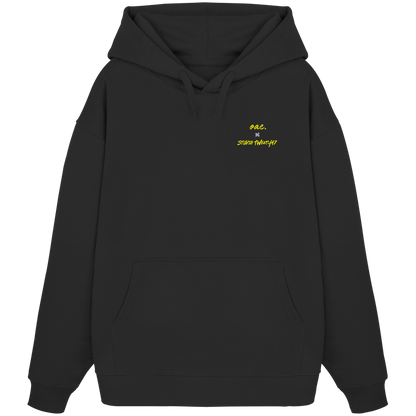 Heavy Oversized Organic Hoodie | collab mit "Studio Twenty47" | WHAT!?