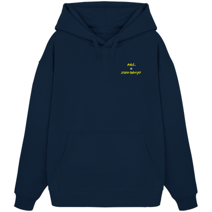 Heavy Oversized Organic Hoodie | collab mit "Studio Twenty47" | WHAT!?