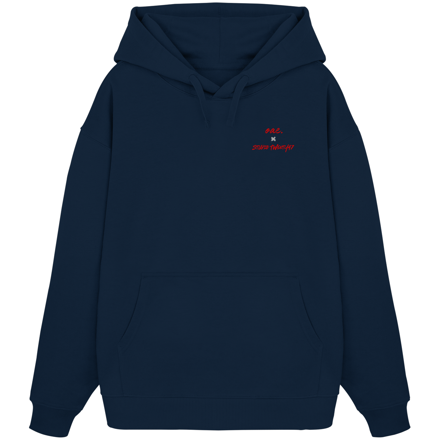 Heavy Oversized Organic Hoodie | collab mit "Studio Twenty47" | NO HEART