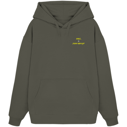 Heavy Oversized Organic Hoodie | collab mit "Studio Twenty47" | WHAT!?