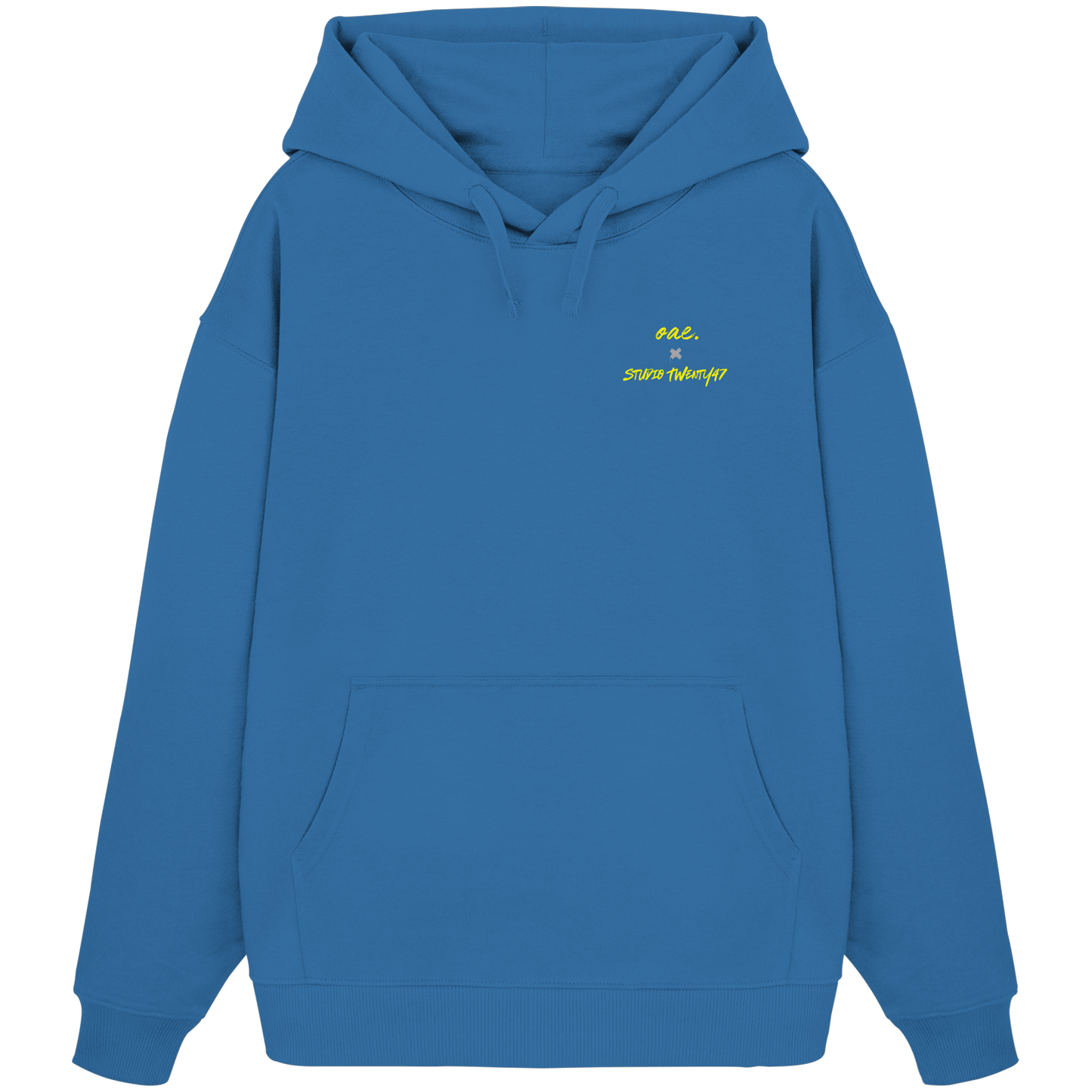 Heavy Oversized Organic Hoodie | collab mit "Studio Twenty47" | WHAT!?